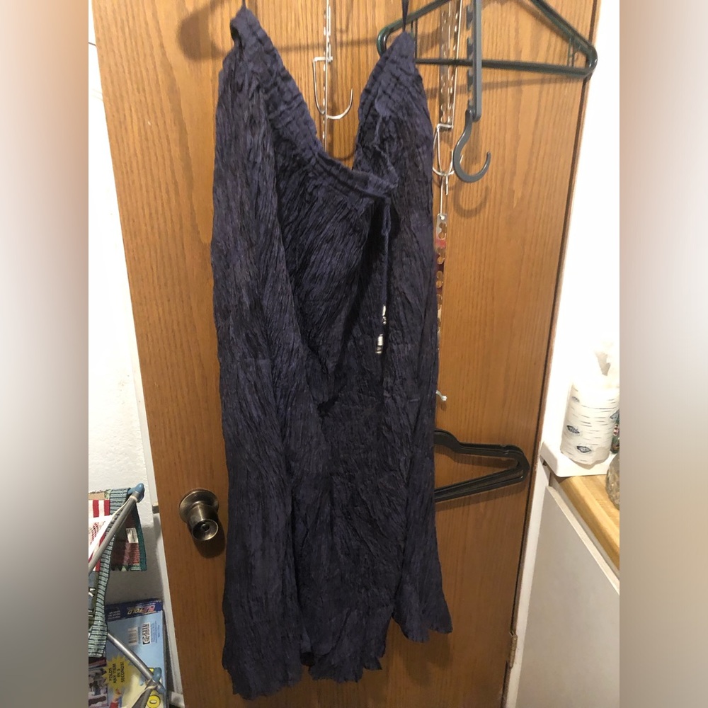 Papillon Indian Deep Blue Broomstick Skirt- 135 $30 or $25 w/offer